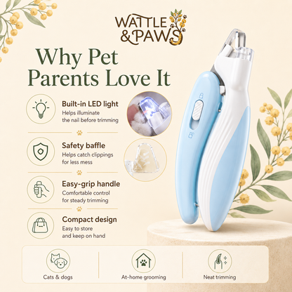 Features of the LED pet nail clipper
