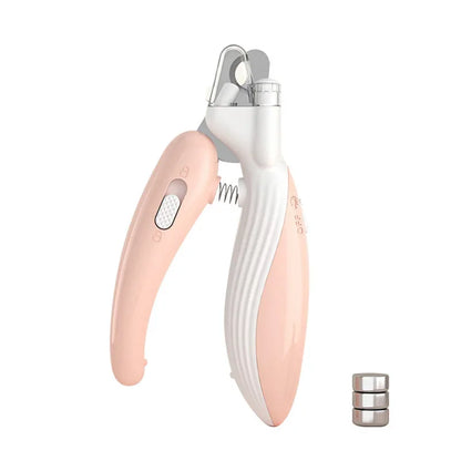 Green LED pet nail clipper