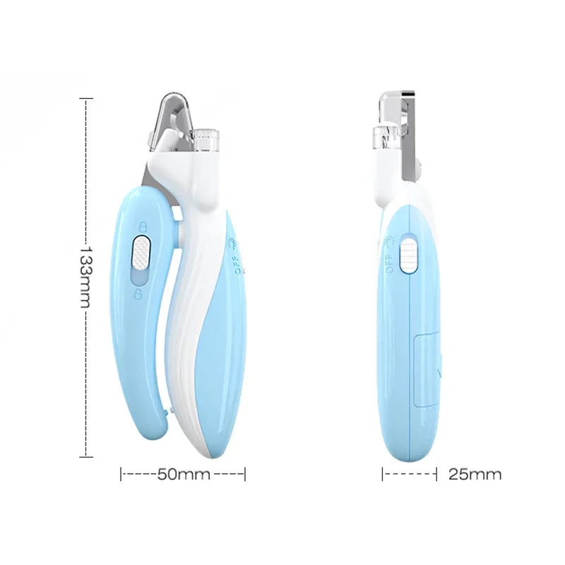 Khaki LED pet nail clipper