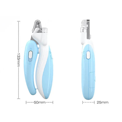 Khaki LED pet nail clipper